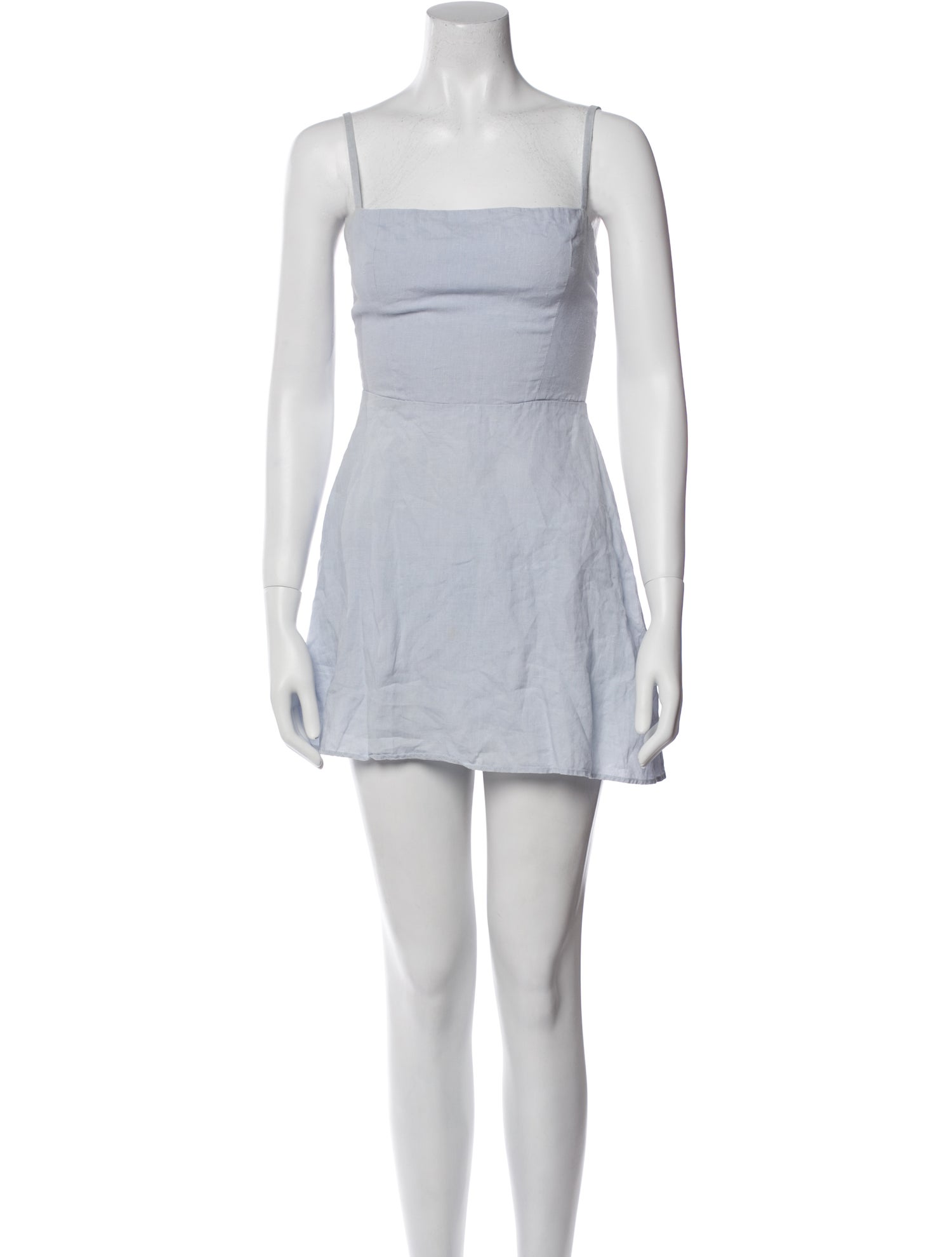 Reformation Square Neckline Mini Dress