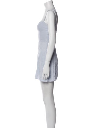 Reformation Square Neckline Mini Dress