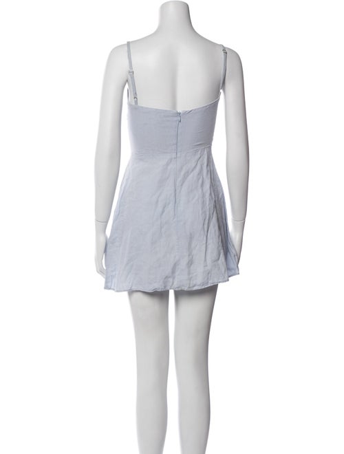 Reformation Square Neckline Mini Dress