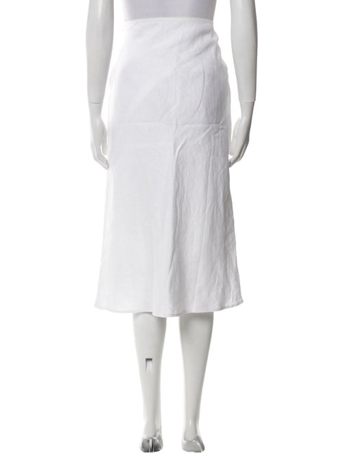 Reformation Linen Midi Length Skirt