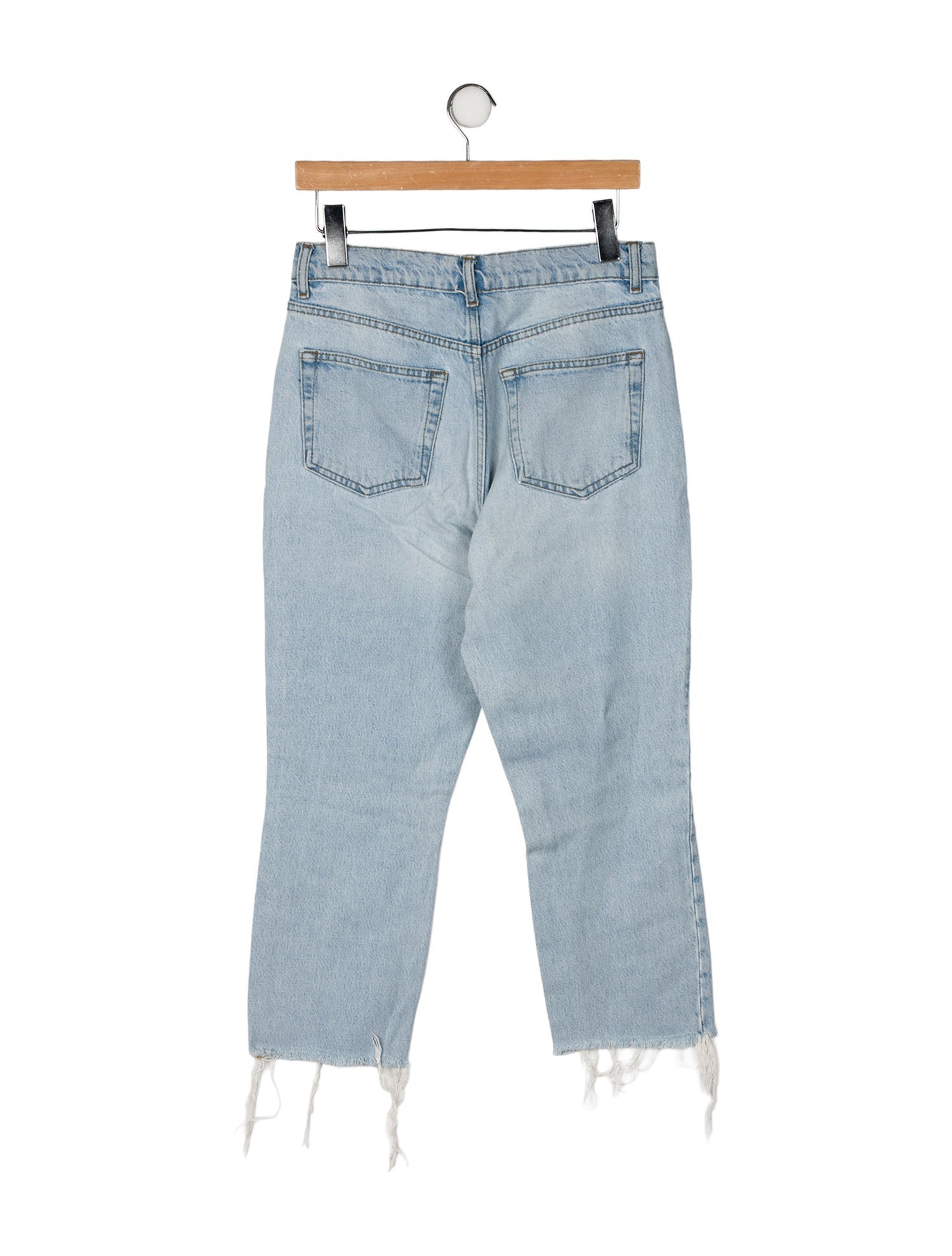 Reformation Mid-Rise Straight Leg Jeans