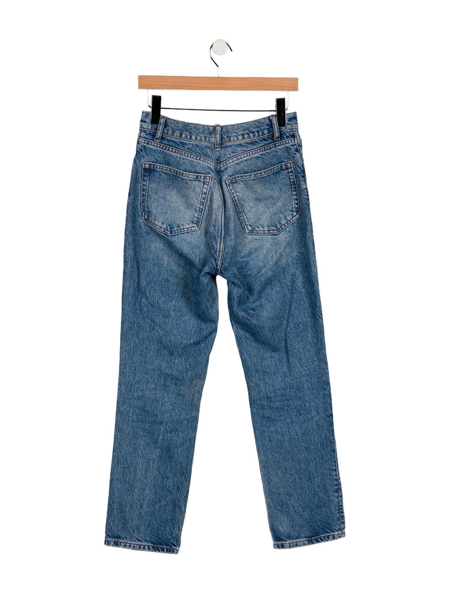 Reformation High-Rise Straight Leg Jeans