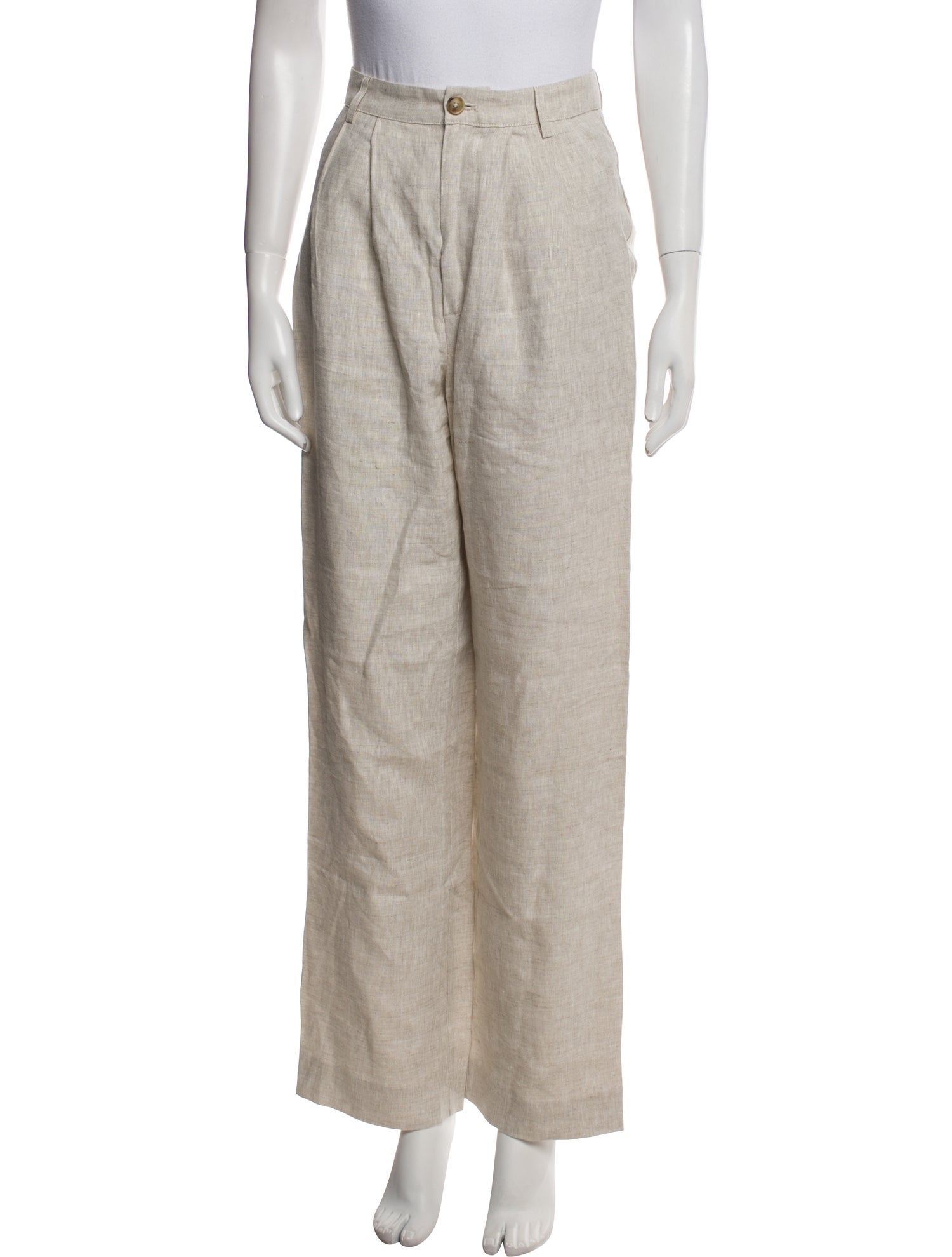 Reformation Linen Wide Leg Pants