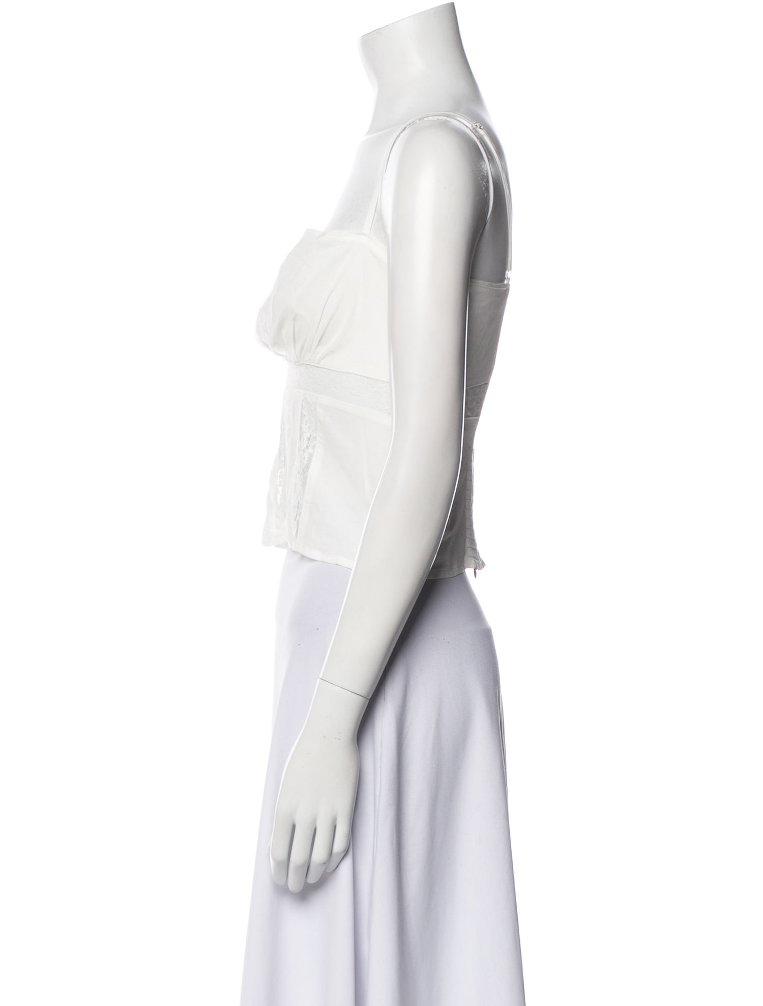 Reformation Strapless Crop Top