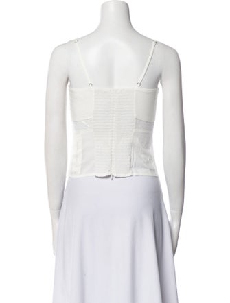 Reformation Strapless Crop Top