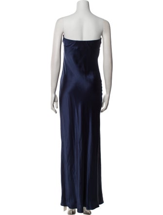 Reformation Silk Long Dress