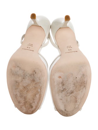 Reformation Leather Slingback Pumps