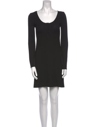 Reformation Scoop Neck Mini Dress