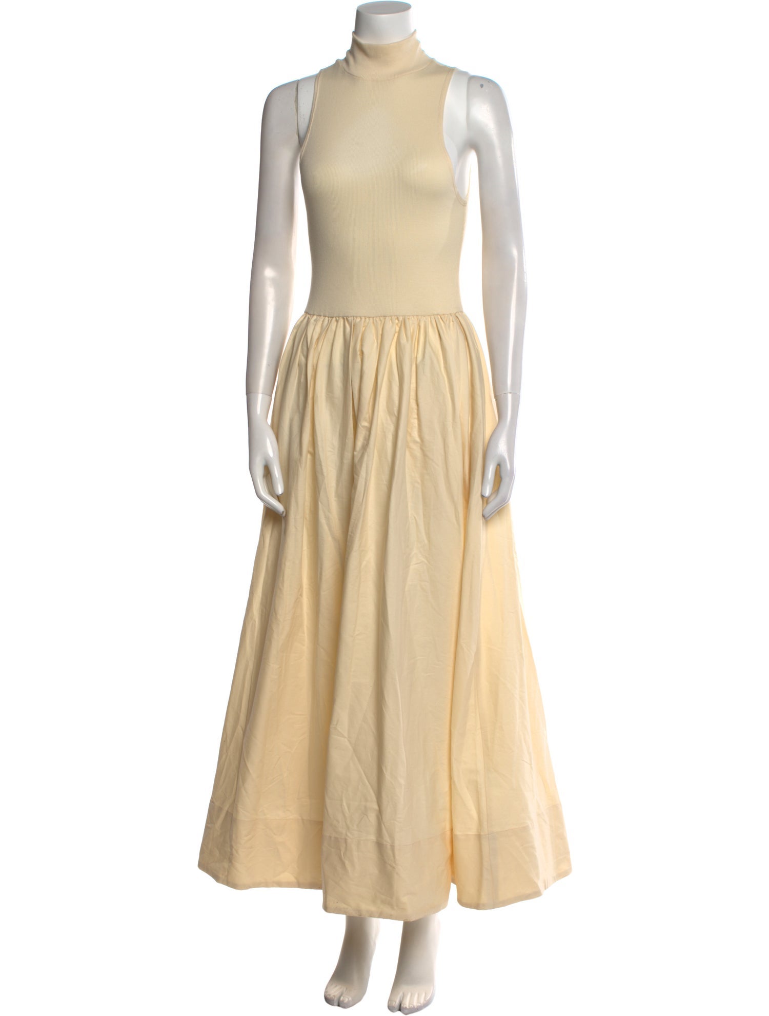 Reformation Turtleneck Long Dress