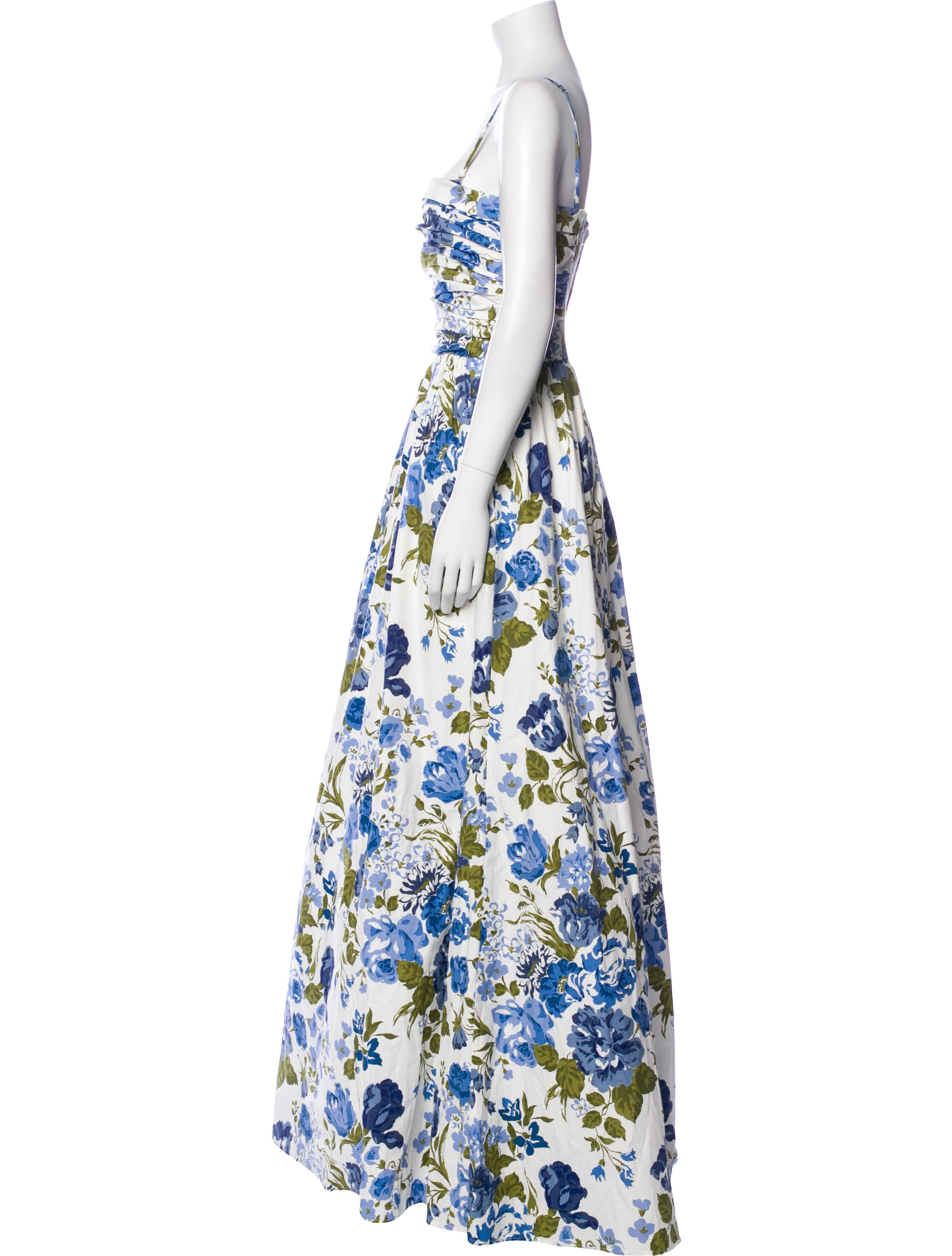Reformation Floral Print Long Dress w/ Tags