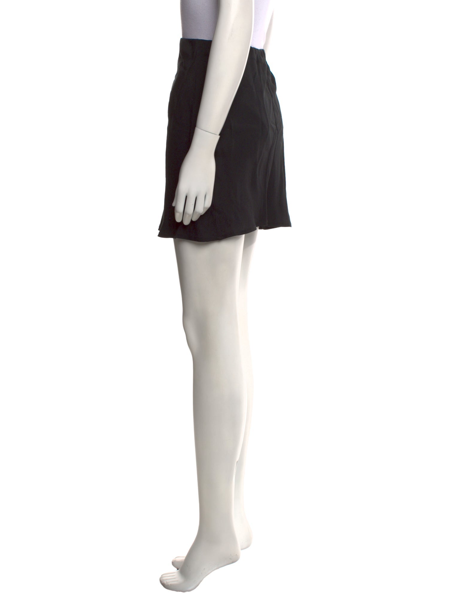 Reformation Pleated Accents Mini Skirt