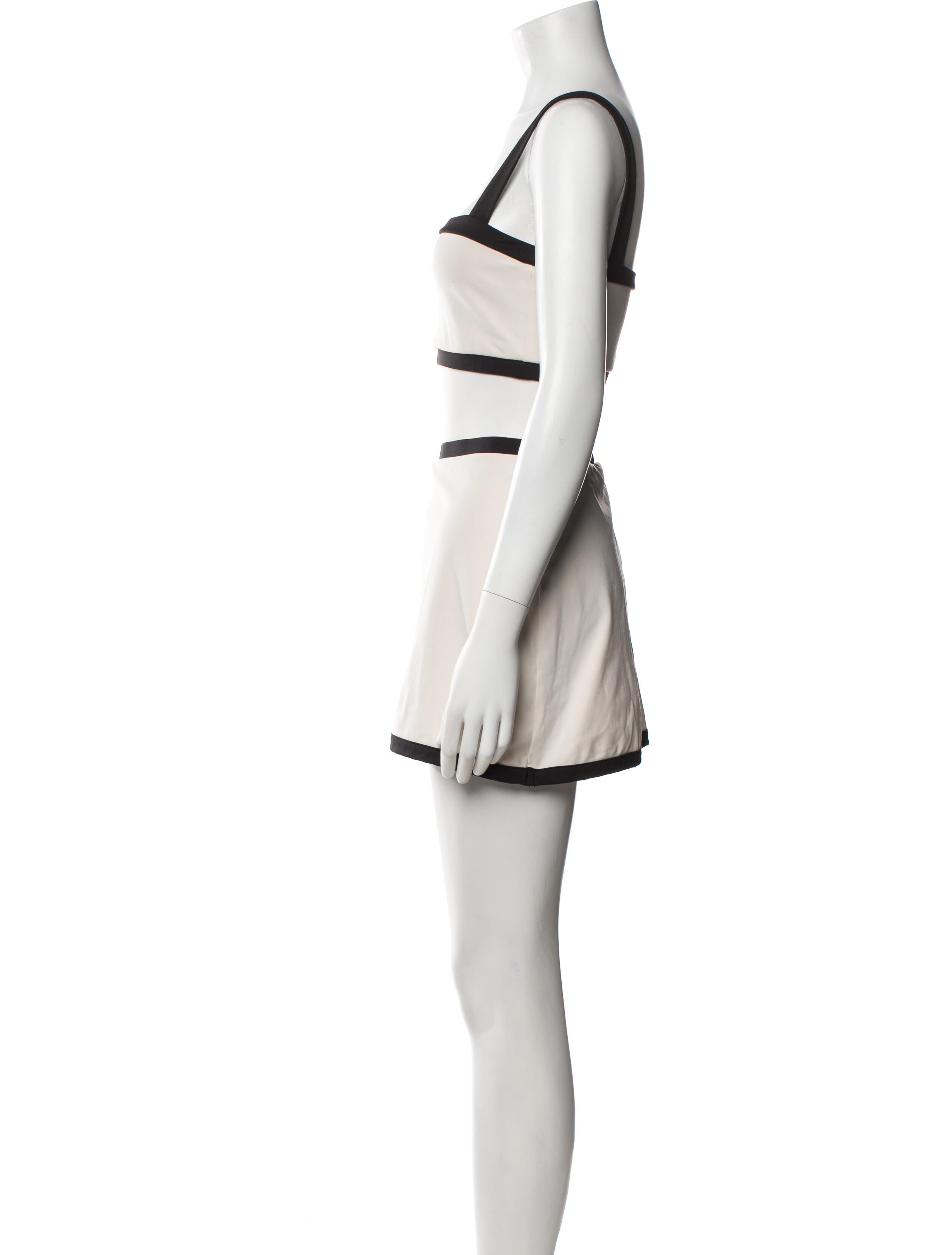 Reformation Colorblock Pattern Skirt Set