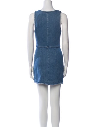 Reformation Square Neckline Mini Dress