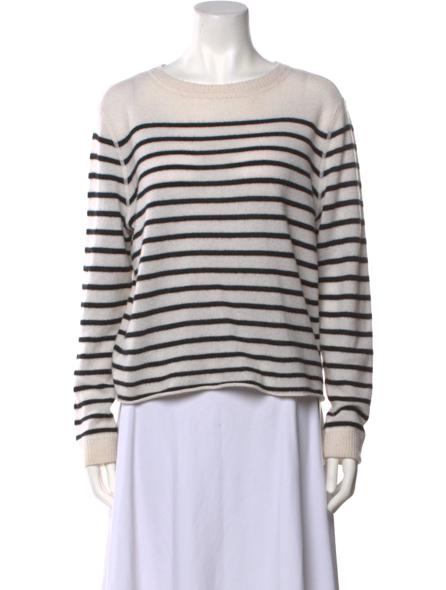 Reformation Cashmere Striped Sweater
