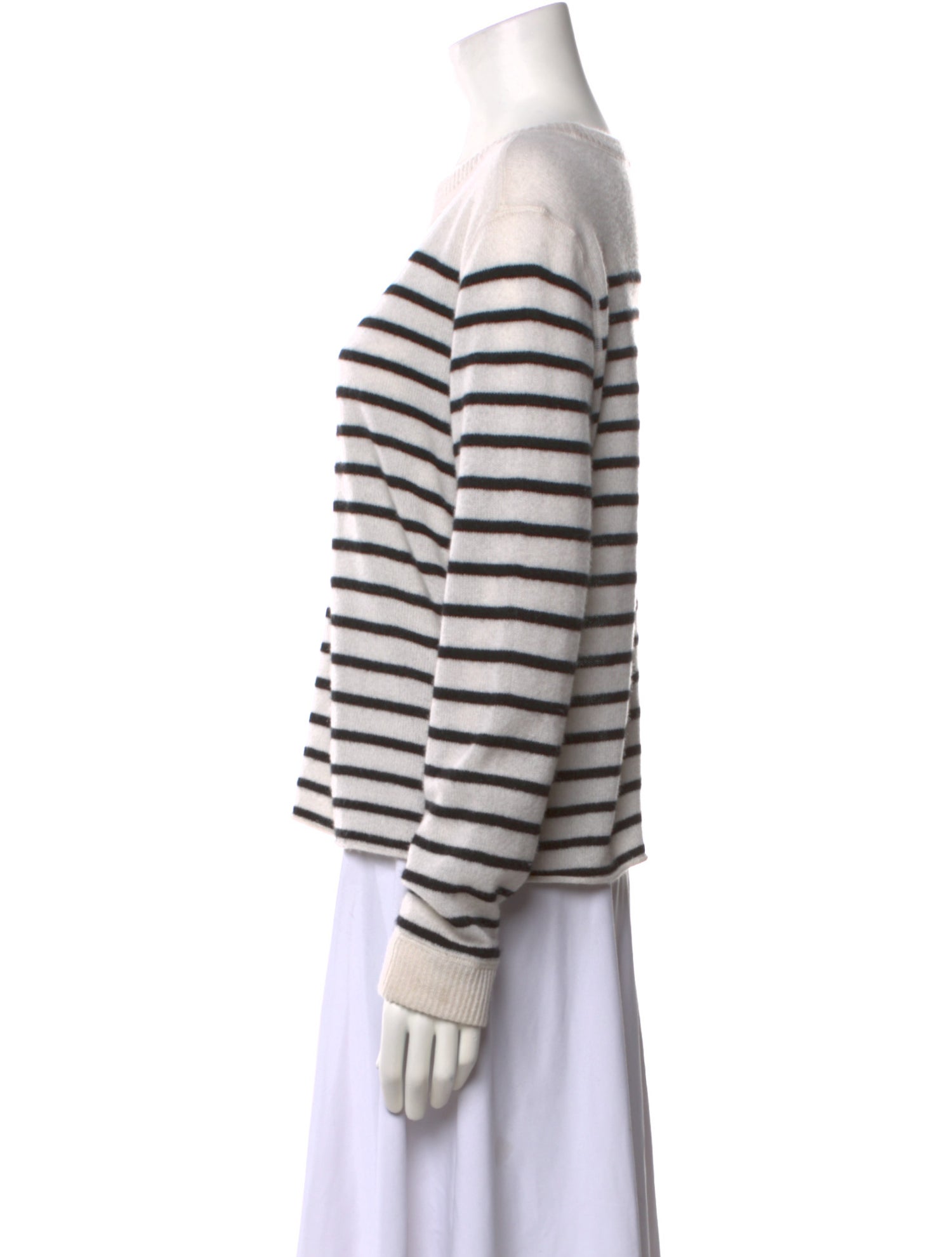 Reformation Cashmere Striped Sweater