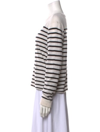 Reformation Cashmere Striped Sweater