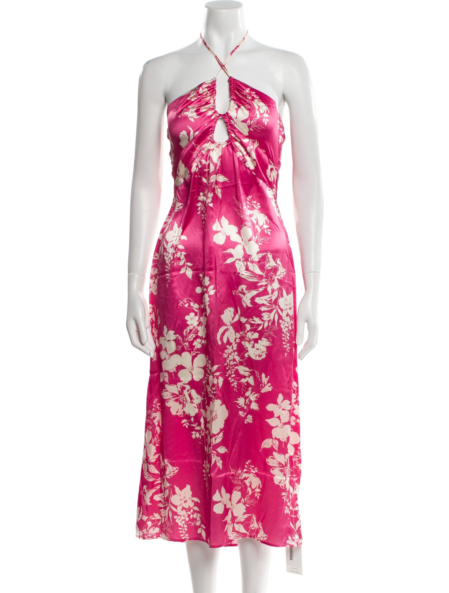 Reformation Silk Long Dress