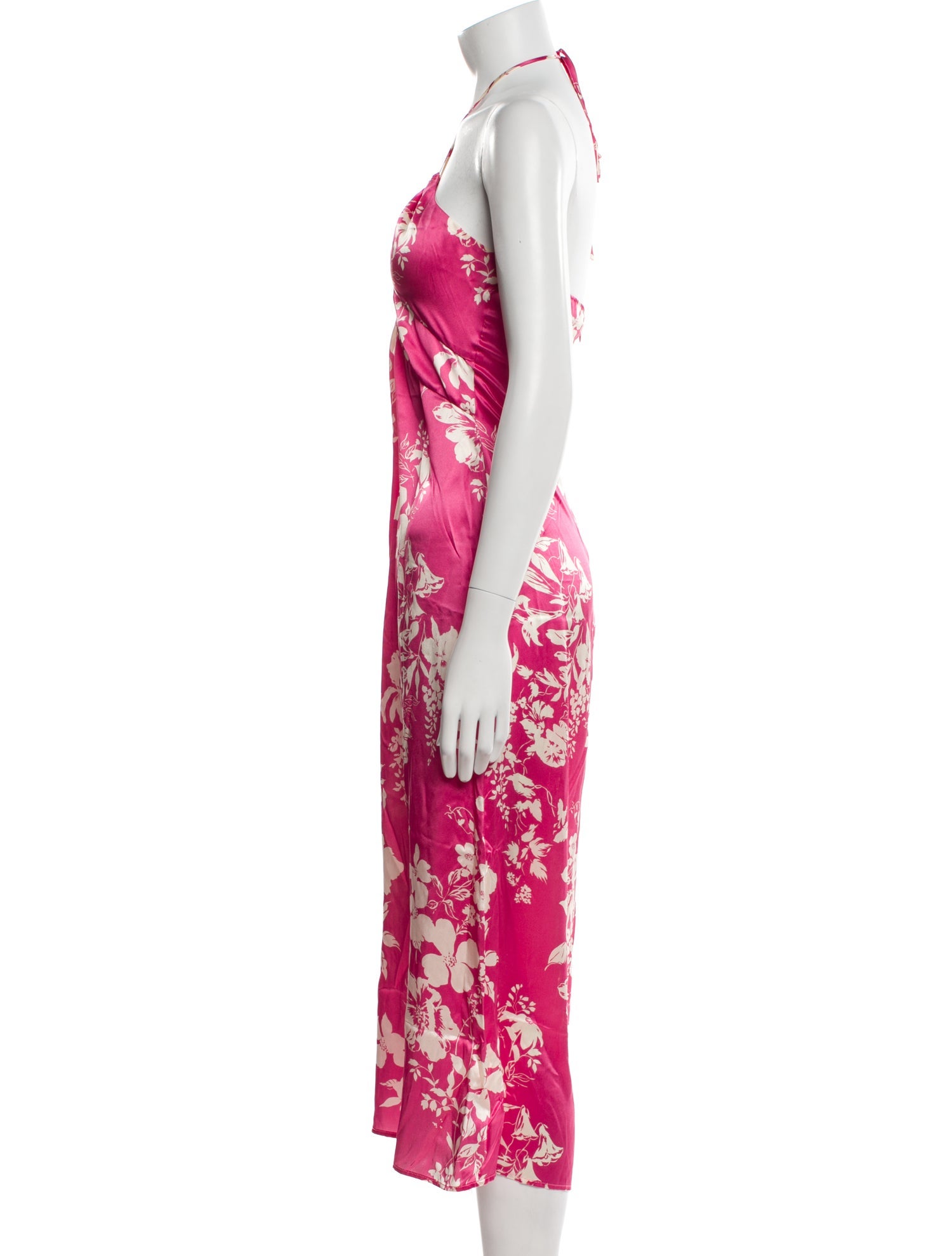 Reformation Silk Long Dress