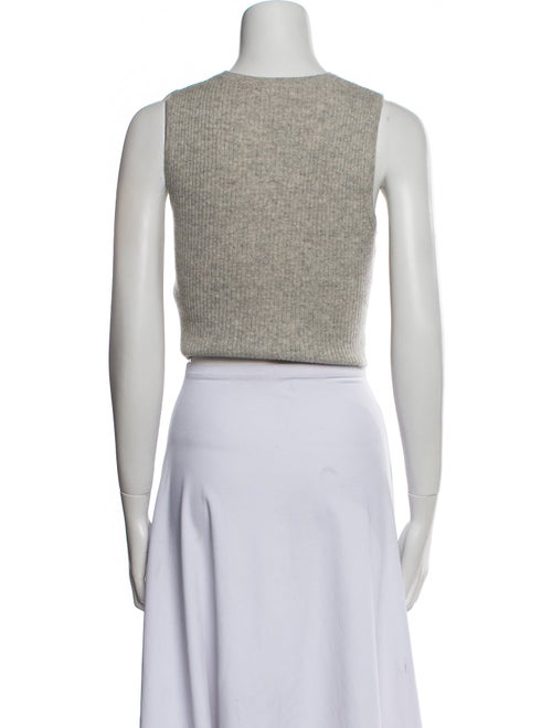 Reformation Cashmere Crew Neck Crop Top