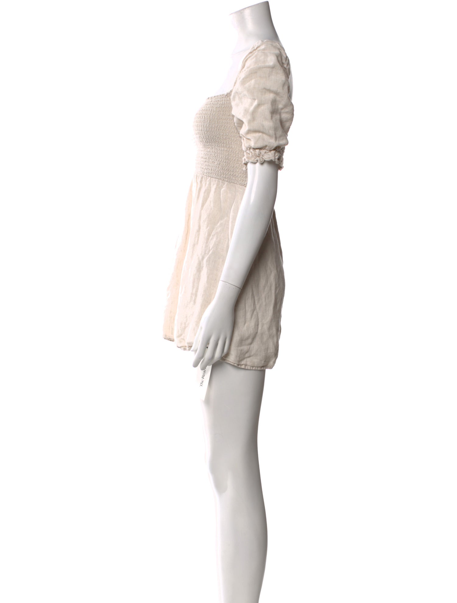 Reformation Linen Square Neckline Tunic