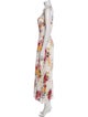 Reformation Floral Print Long Dress