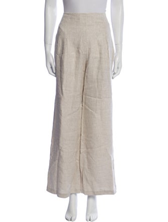 Reformation Linen Wide Leg Pants