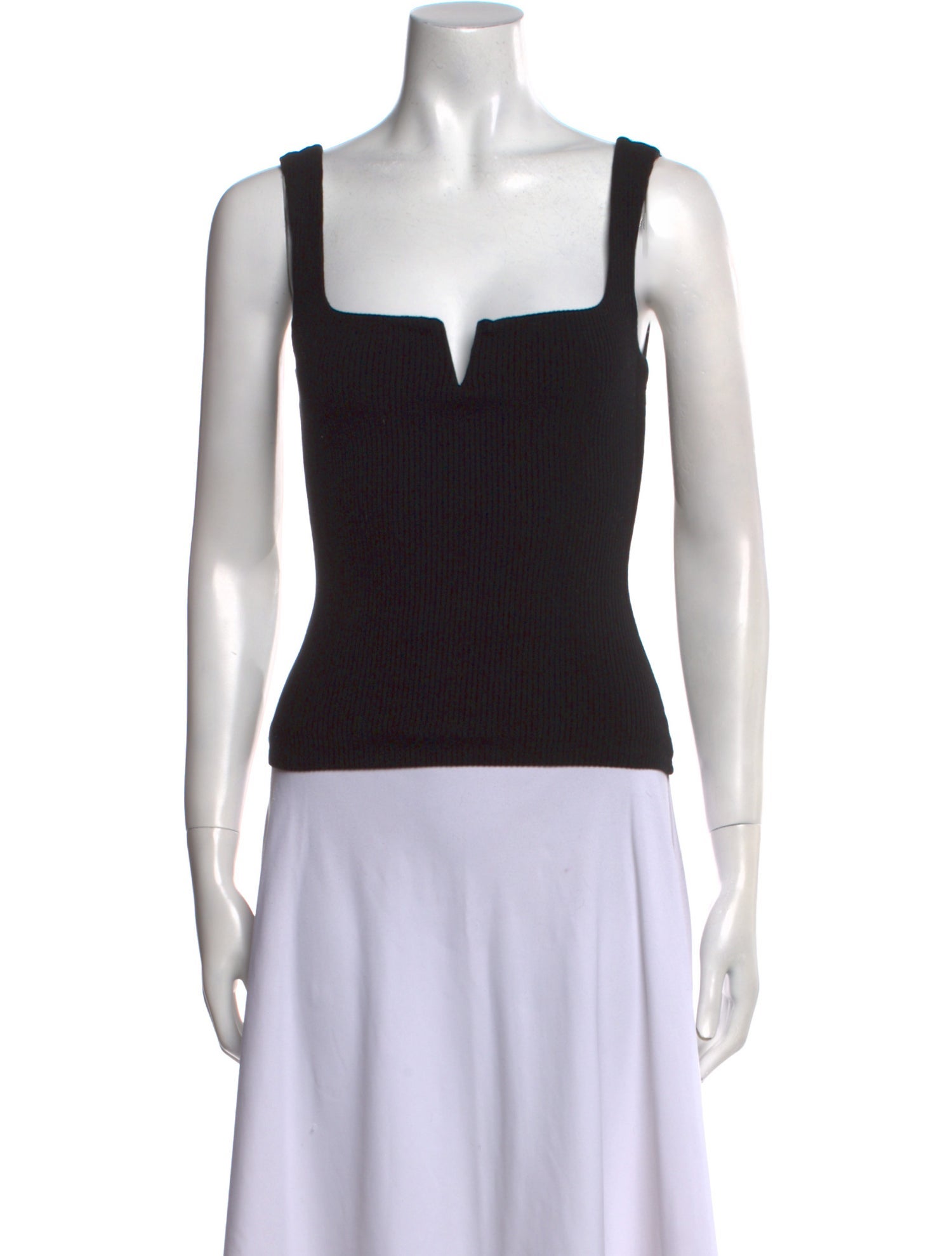 Reformation Square Neckline Sleeveless Top