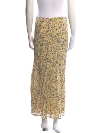 Reformation Printed Midi Length Skirt