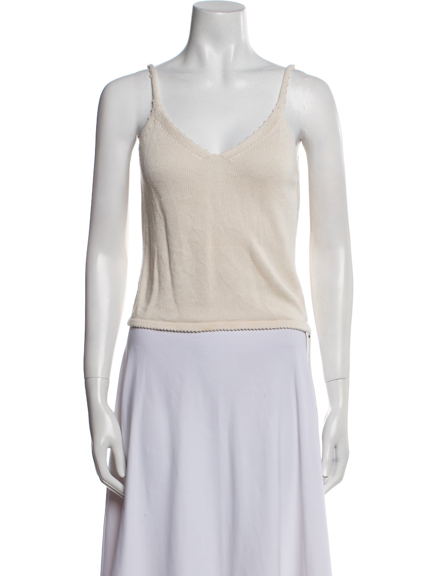 Reformation V-Neck Sleeveless Top