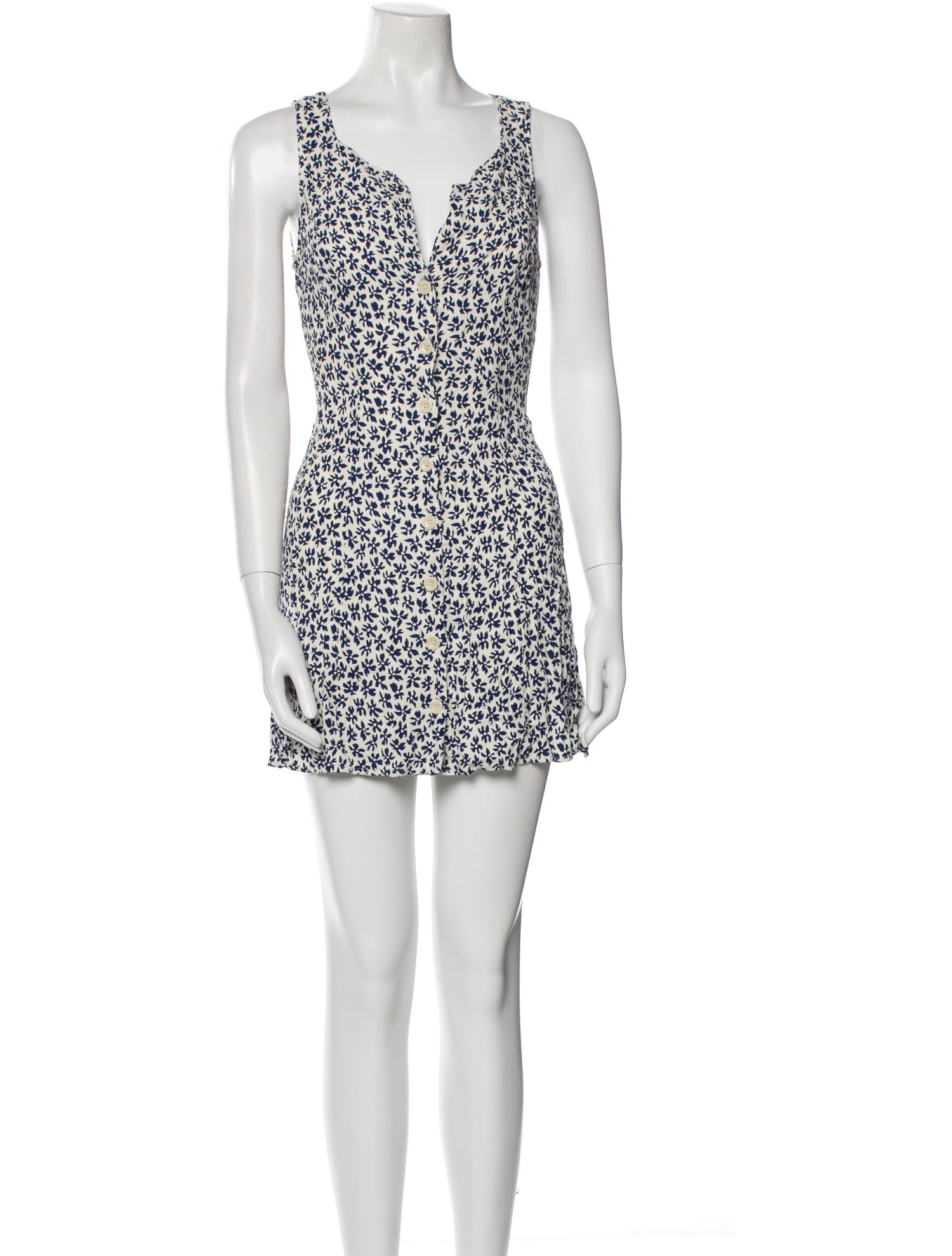 Reformation Printed Mini Dress