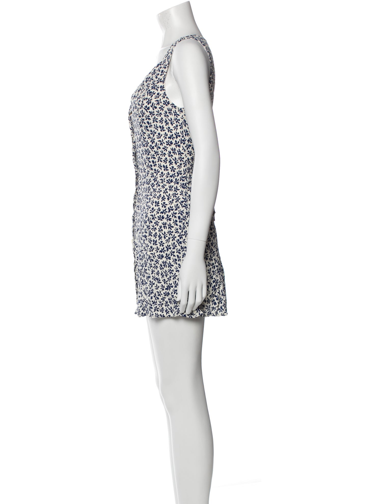 Reformation Printed Mini Dress