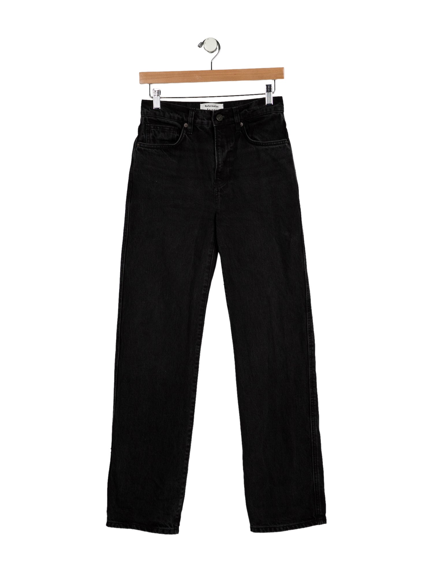 Reformation High-Rise Straight Leg Jeans
