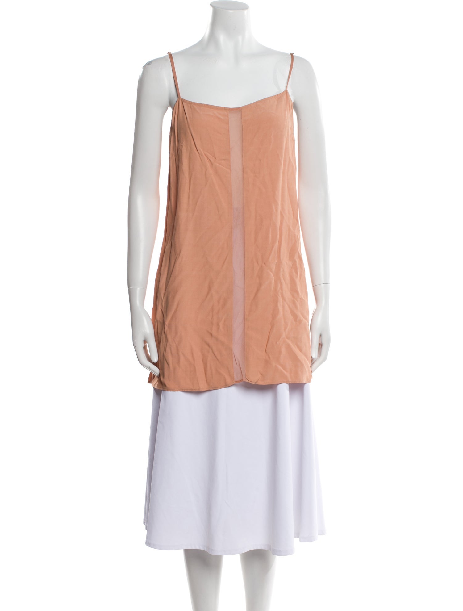 Reformation Square Neckline Sleeveless Tunic