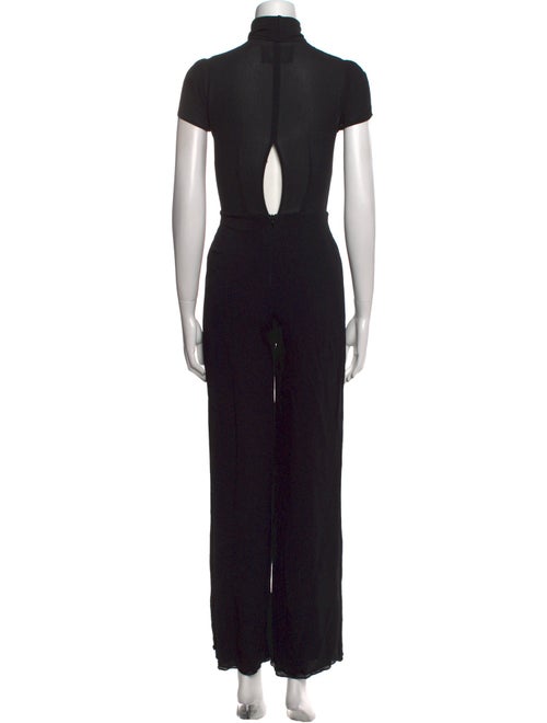 Reformation Mock Neck Jumpsuit