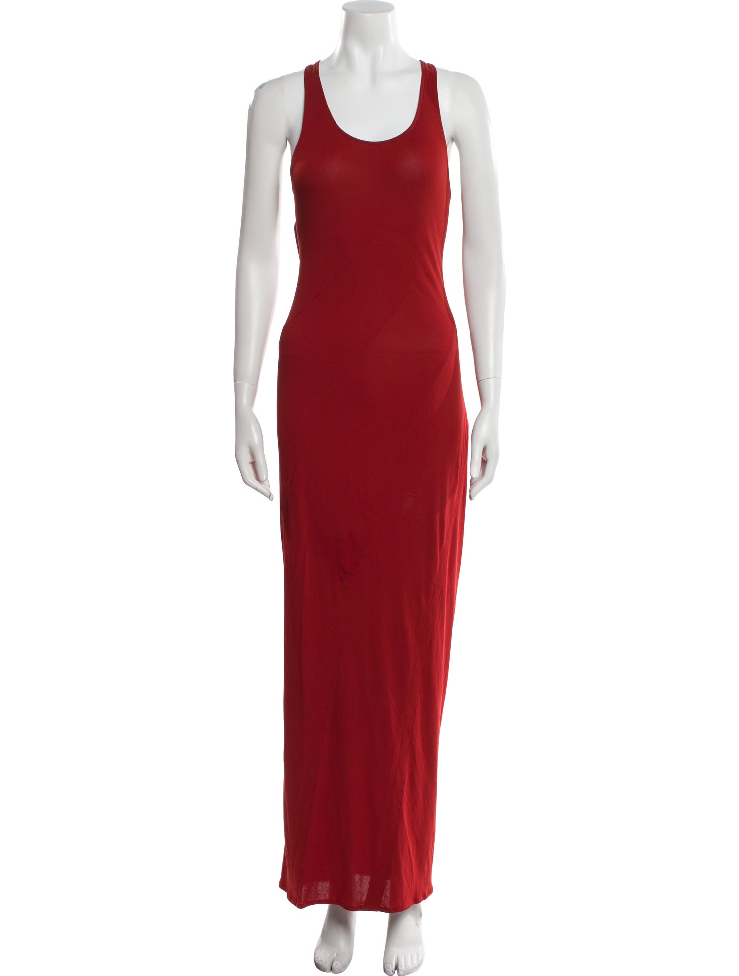 Reformation Scoop Neck Long Dress