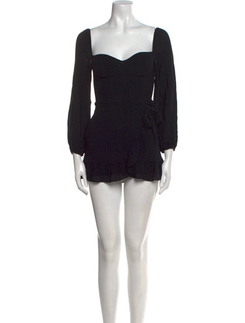 Reformation Square Neckline Mini Dress