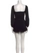 Reformation Square Neckline Mini Dress