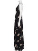 Reformation Floral Print Long Dress