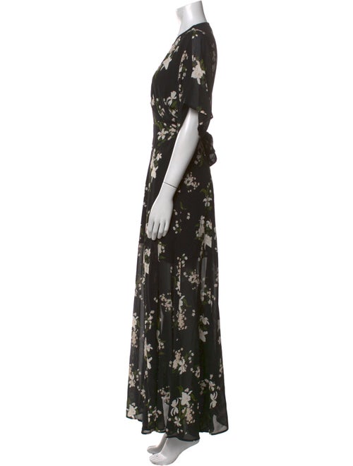 Reformation Floral Print Long Dress