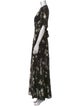 Reformation Floral Print Long Dress