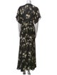 Reformation Floral Print Long Dress
