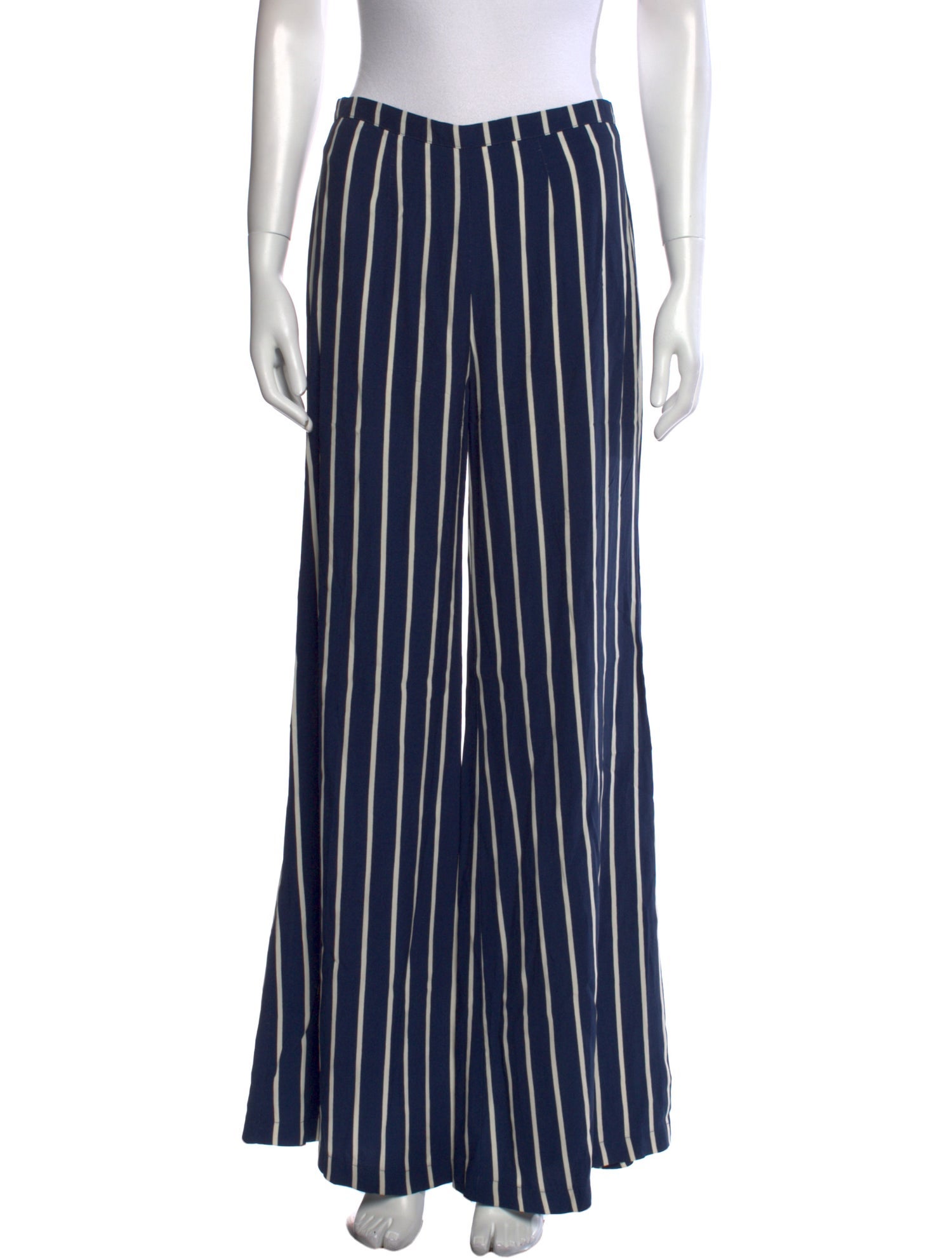 Reformation Striped Wide Leg Pants