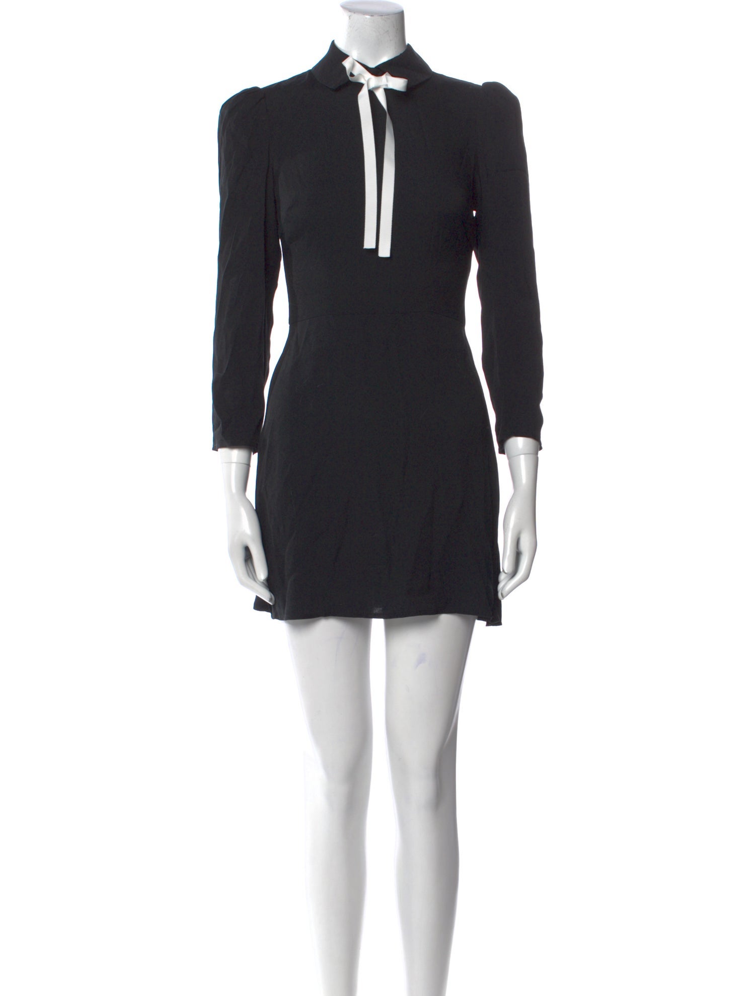 Reformation Mock Neck Mini Dress
