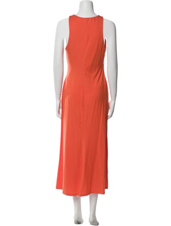 Reformation Crew Neck Long Dress