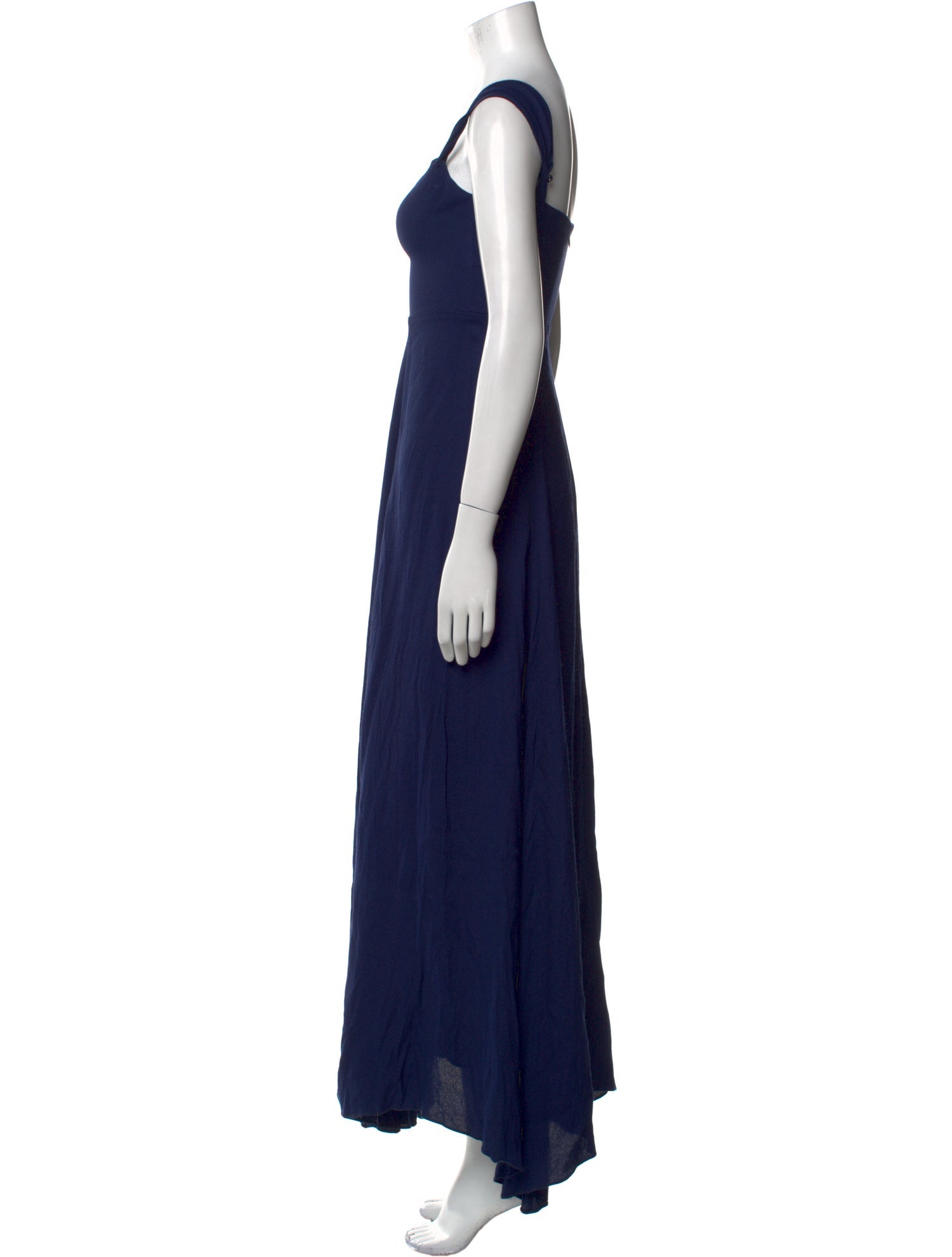 Reformation Square Neckline Long Dress