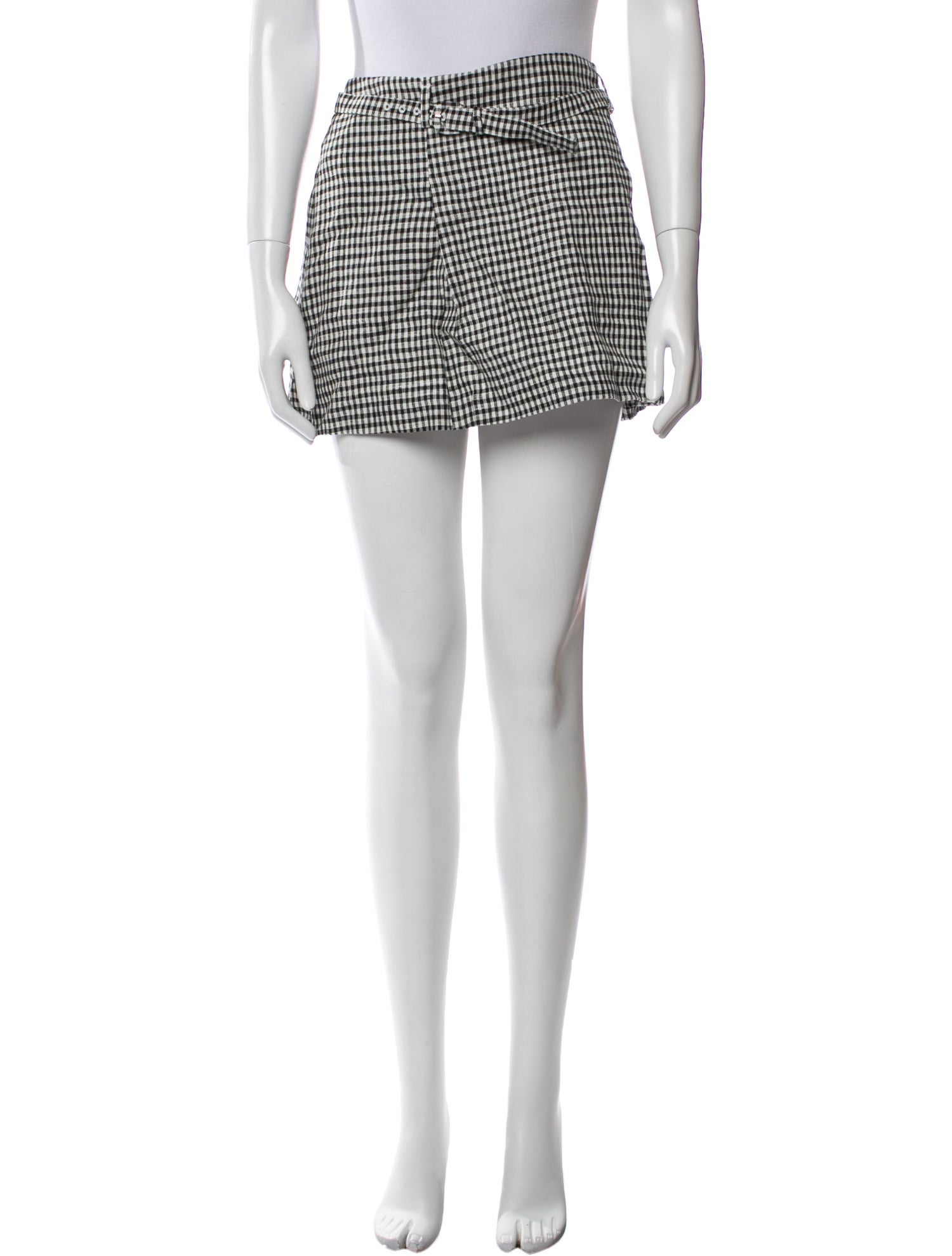 Reformation Linen Mini Skirt