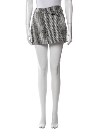 Reformation Linen Mini Skirt