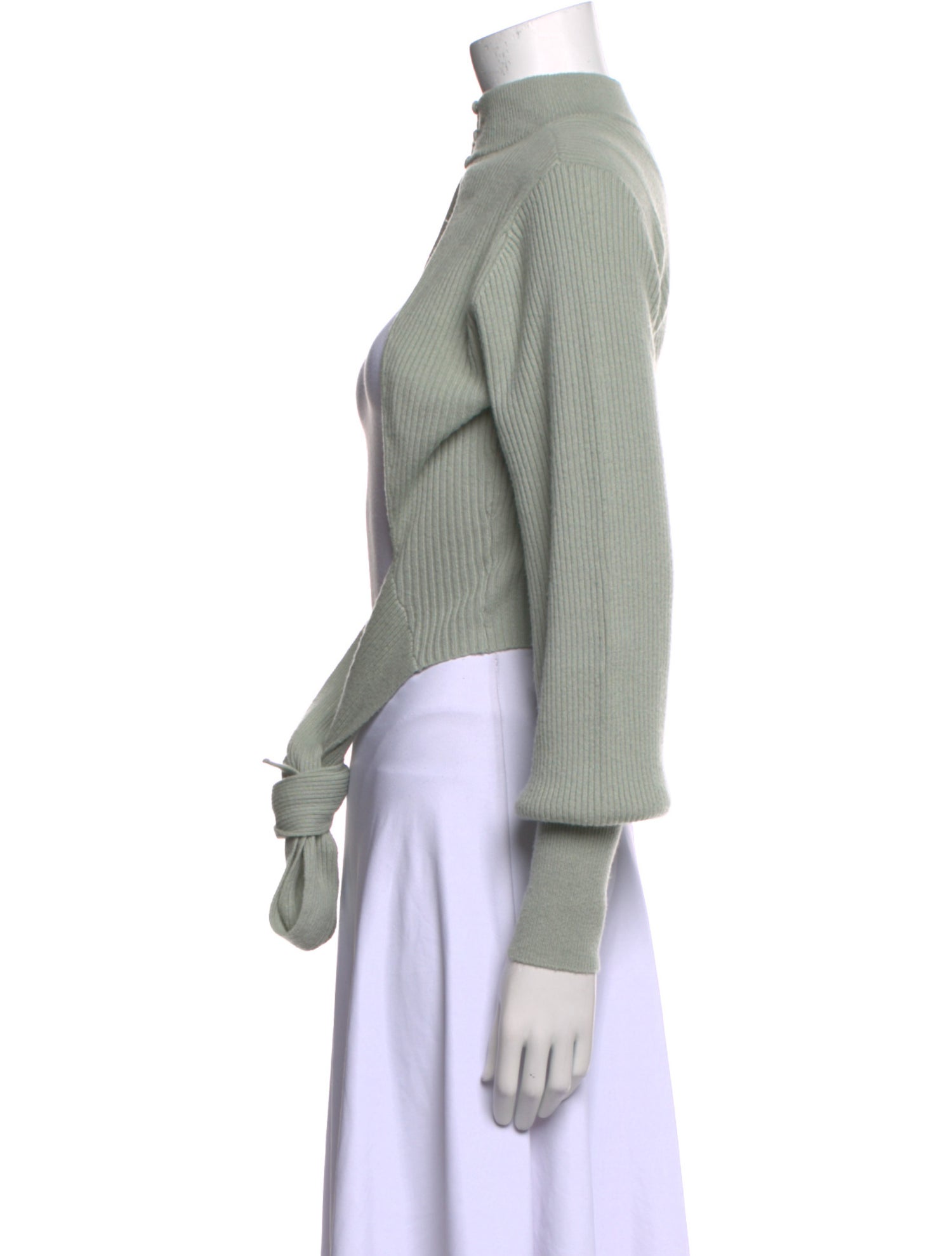 Reformation Cashmere Mock Neck Sweater
