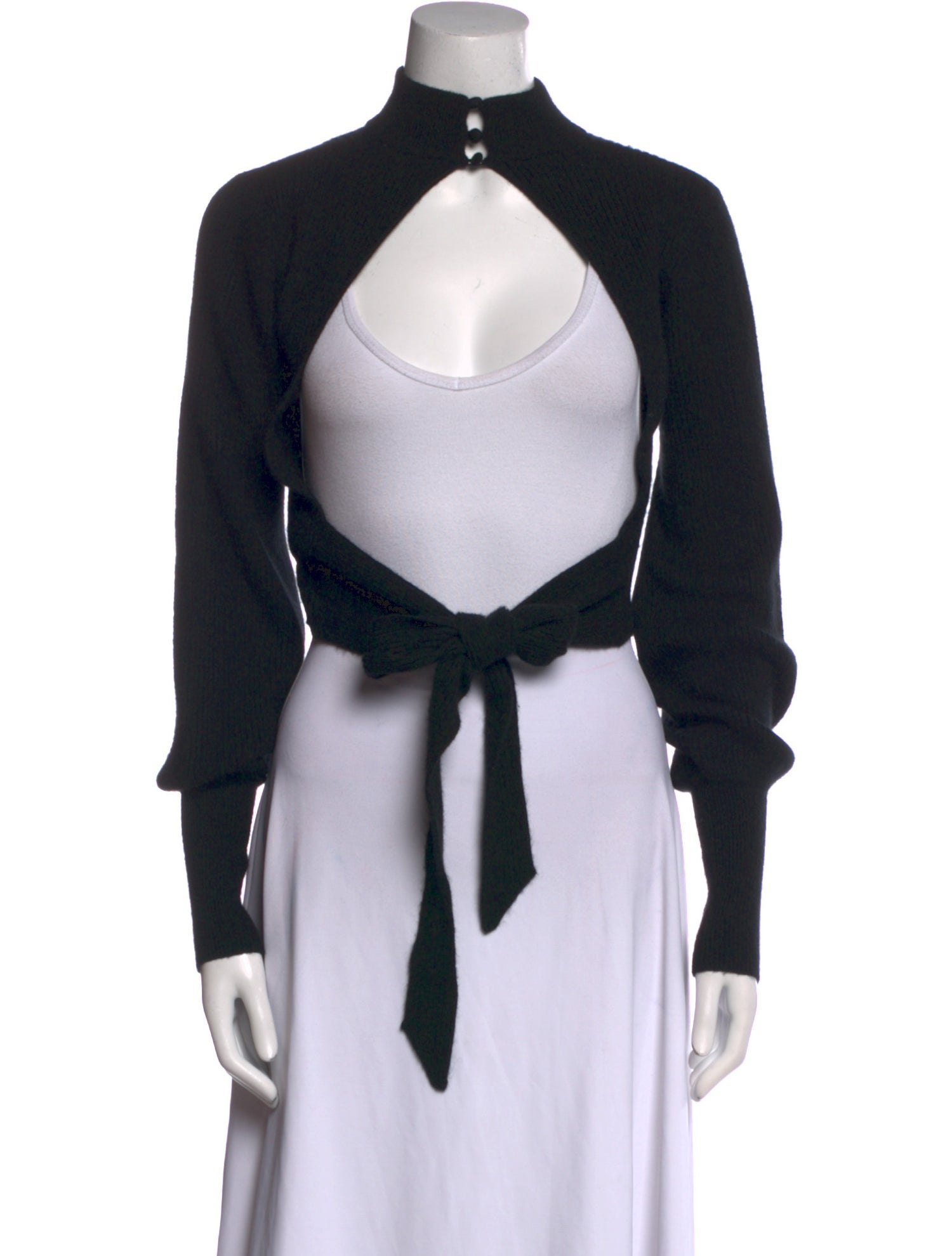 Reformation Cashmere Mock Neck Sweater