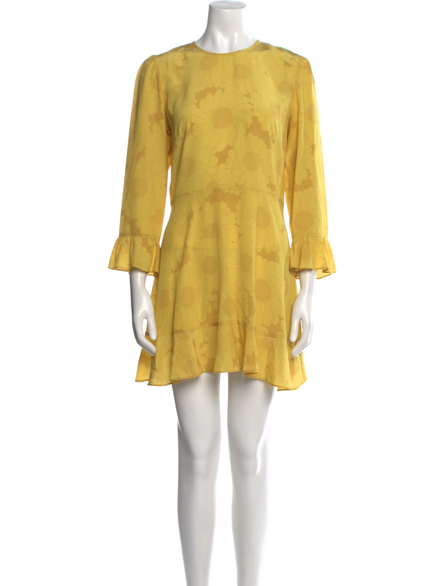 Reformation Silk Mini Dress